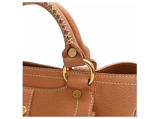 Céline Borsa Boogie Celine in pelle marrone - vista 15