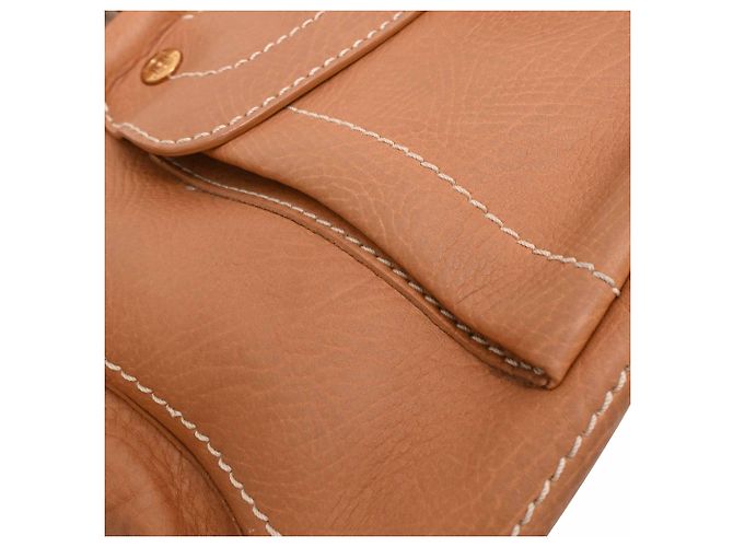 Céline Borsa Boogie Celine in pelle marrone - vista 24