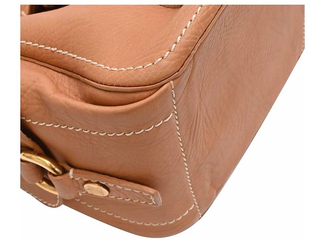 Céline Borsa Boogie Celine in pelle marrone - vista 25
