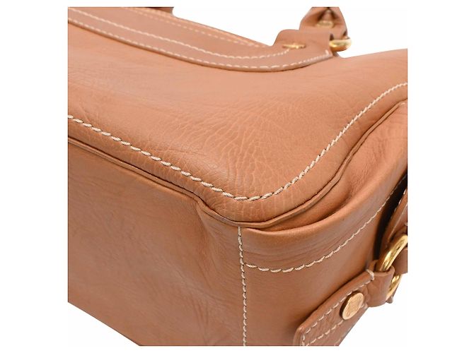 Céline Borsa Boogie Celine in pelle marrone - vista 26