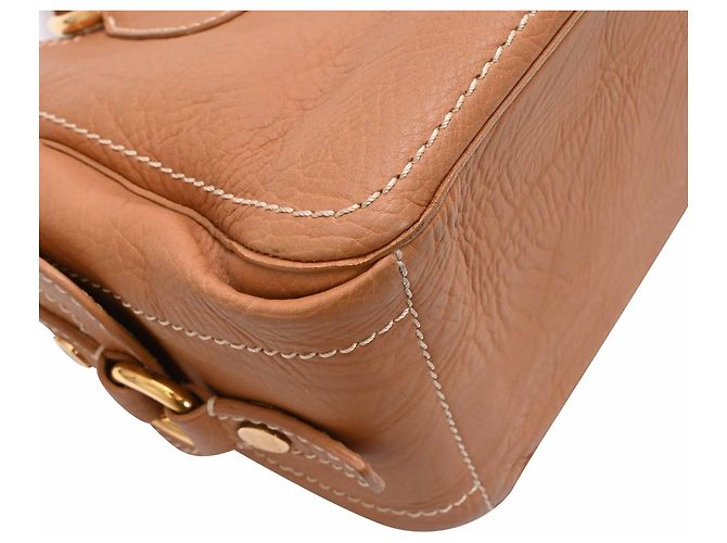 Céline Borsa Boogie Celine in pelle marrone - vista 27