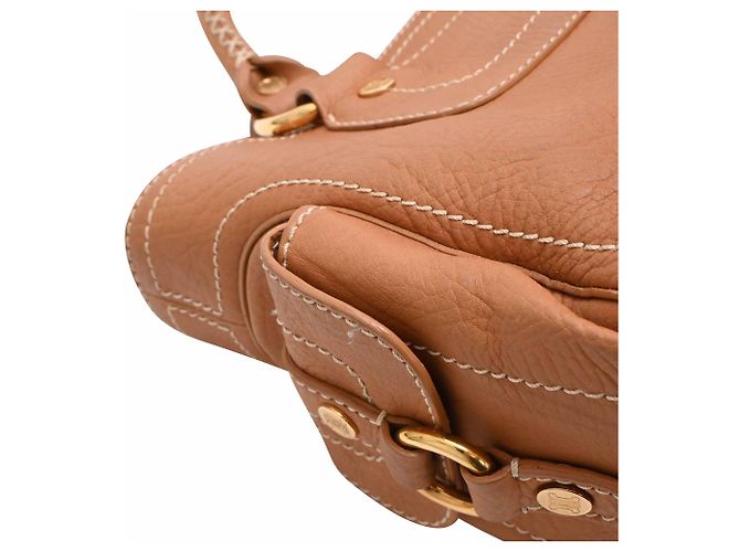 Céline Borsa Boogie Celine in pelle marrone - vista 28