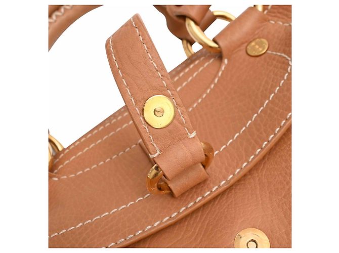 Céline Borsa Boogie Celine in pelle marrone - vista 30