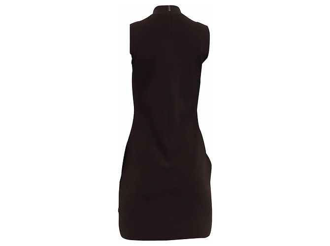 Vestido mini sin mangas Michael Michael Kors en viscosa marrón Castaño Roja - vista 4
