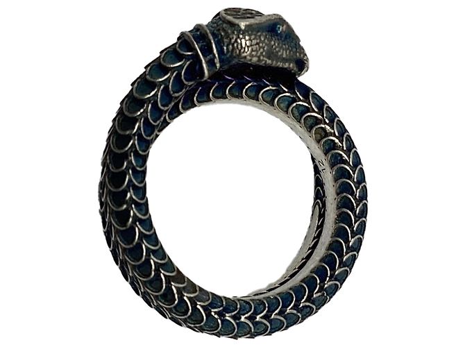 Gucci Garden Snake Ring aus Silbermetall Metallisch - Ansicht 4