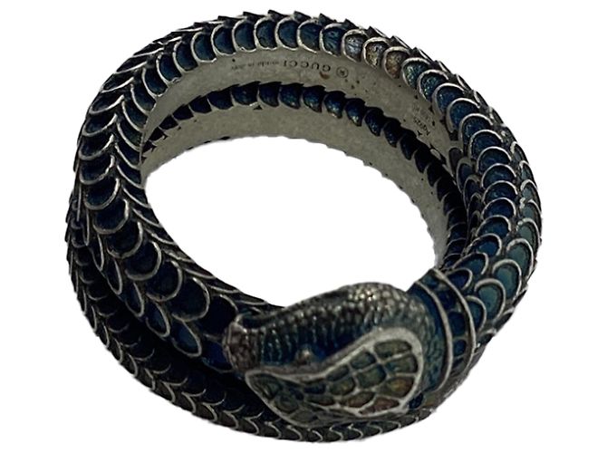 Gucci Garden Snake Ring aus Silbermetall Metallisch - Ansicht 7