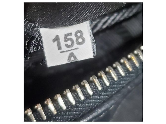 Borsa a tracolla Prada Braided Handle Tessuto in nylon nero - vista 35