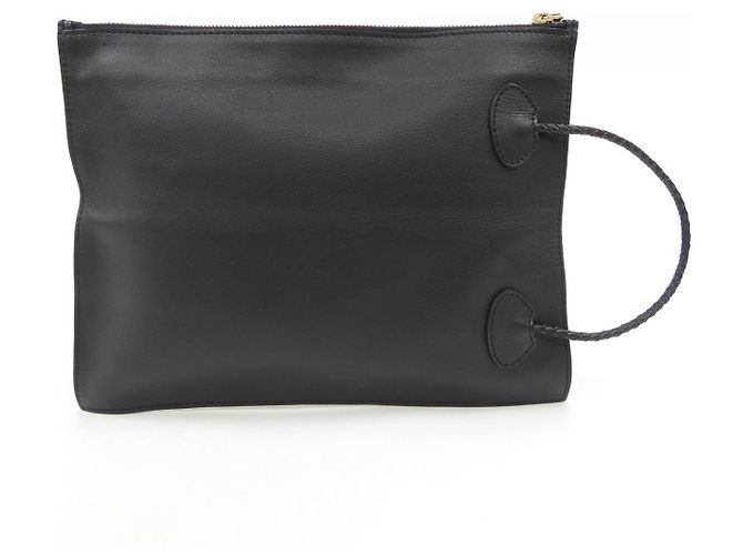 Autre Marque Borsa in pelle Baldrini Nero - vista 3