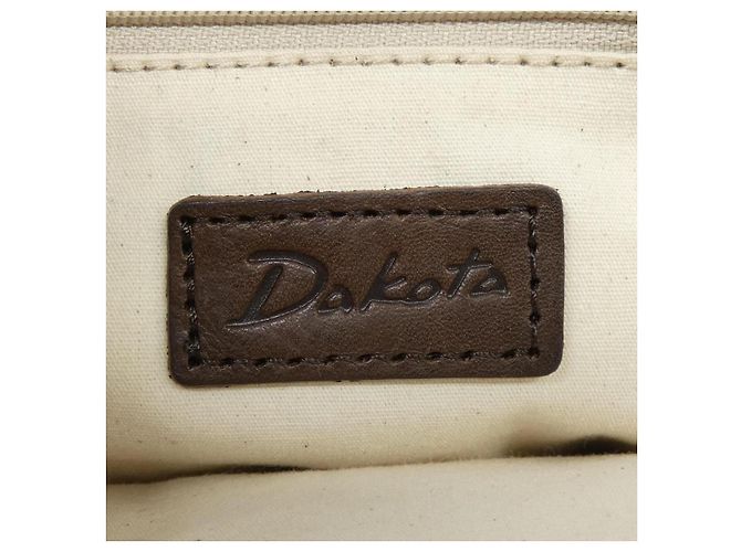 Autre Marque Borsa a mano in pelle Dakota Marrone - vista 5