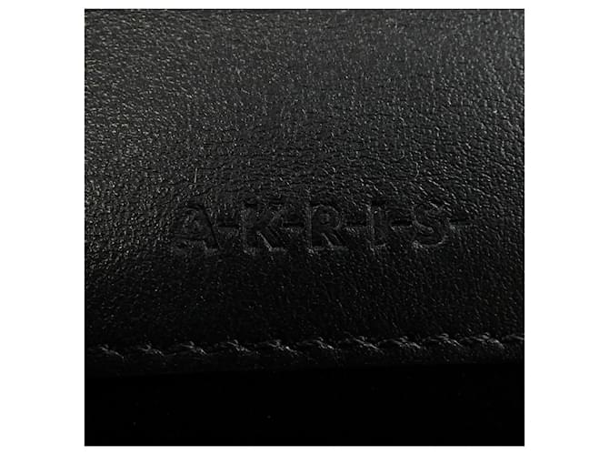 Autre Marque Borsa a bustina Akris Anouk Nero Blu Giallo Blu navy - vista 5