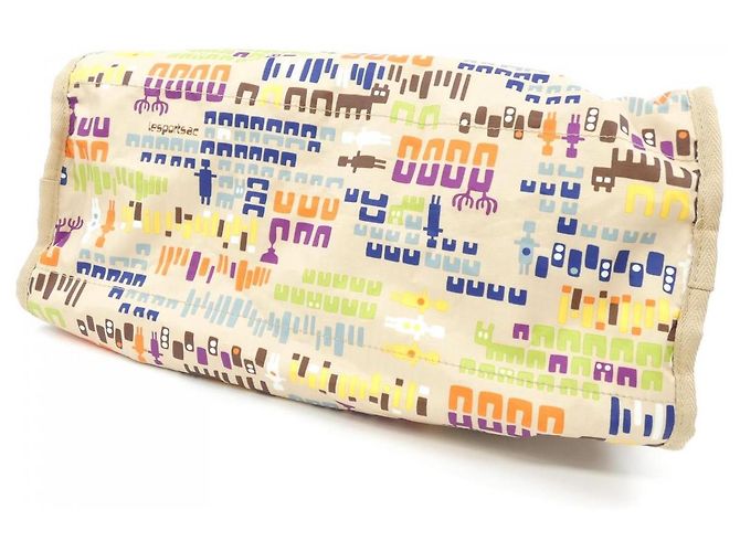 Autre Marque Borsa Tote LeSportsac Beige - vista 4