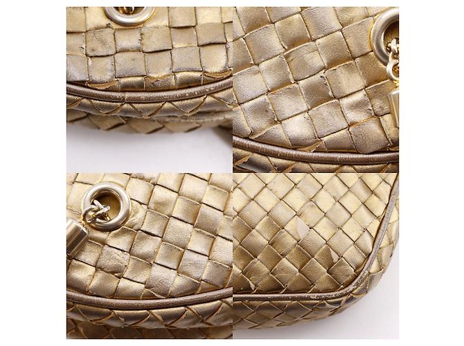 Borsa a tracolla 2way in pelle di vitello Intrecciato Bottega Veneta - vista 11