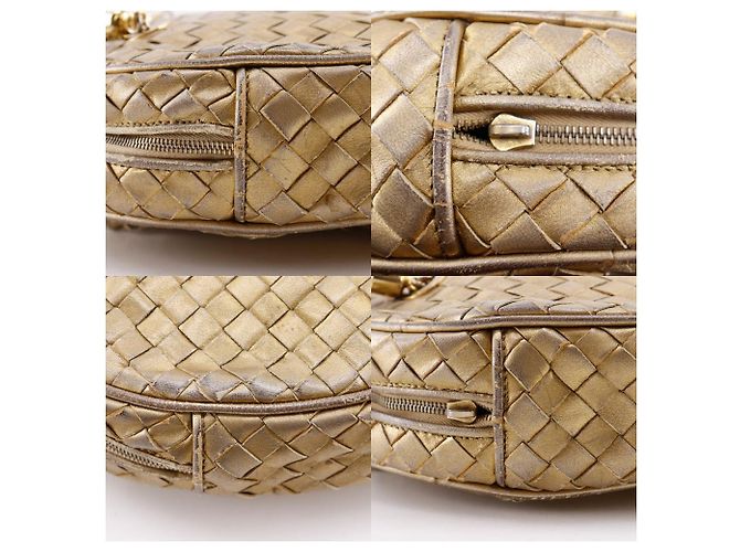Borsa a tracolla 2way in pelle di vitello Intrecciato Bottega Veneta - vista 12