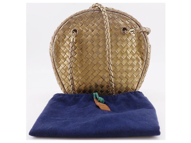 Borsa a tracolla 2way in pelle di vitello Intrecciato Bottega Veneta - vista 18