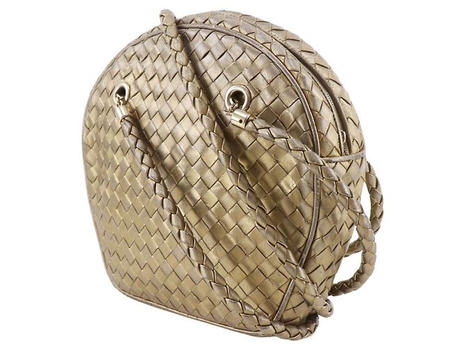 Borsa a tracolla 2way in pelle di vitello Intrecciato Bottega Veneta - vista 2