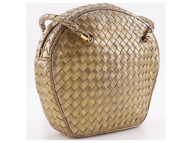 Borsa a tracolla 2way in pelle di vitello Intrecciato Bottega Veneta - vista 3