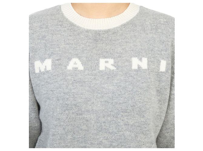 Marni Strickware für Kinder (Erwachsenengröße möglich) Silber - Ansicht 10