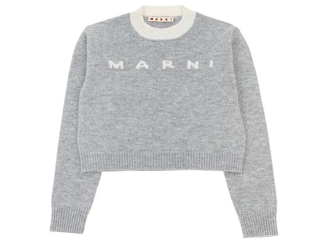 Marni Strickware für Kinder (Erwachsenengröße möglich) Silber - Ansicht 2