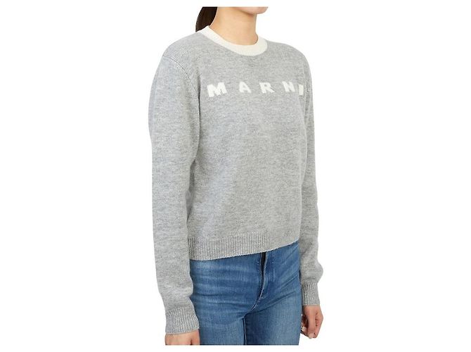 Marni Strickware für Kinder (Erwachsenengröße möglich) Silber - Ansicht 6