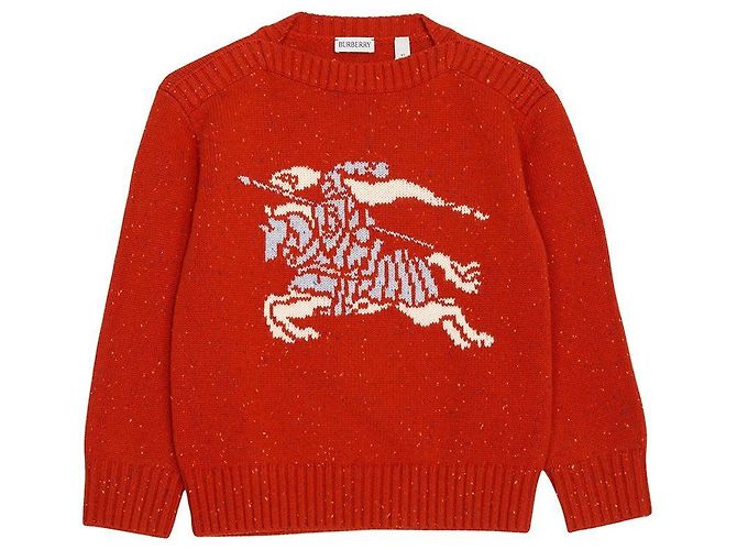 Burberry Kids PATRICK EKD Knit (Adult Wearable) Rot - Ansicht 2