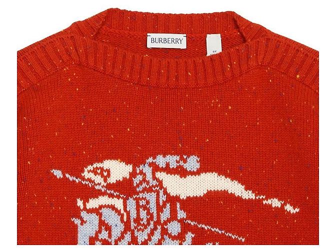 Burberry Kids PATRICK EKD Knit (Adult Wearable) Rot - Ansicht 4