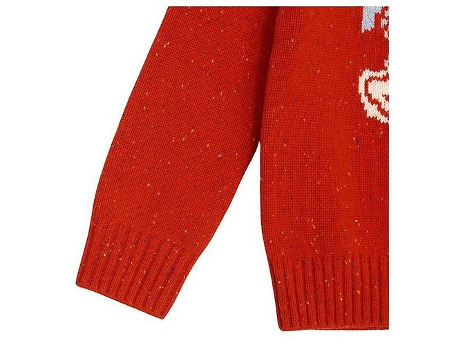 Burberry Kids PATRICK EKD Knit (Adult Wearable) Rot - Ansicht 7
