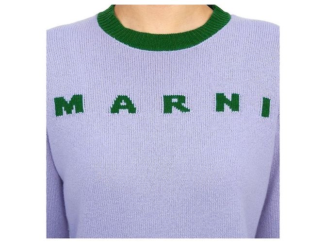 Marni Strickware für Kinder (von Erwachsenen tragbar) Blau - Ansicht 11