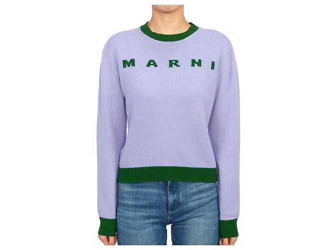 Marni Strickware für Kinder (von Erwachsenen tragbar) Blau - Ansicht 4