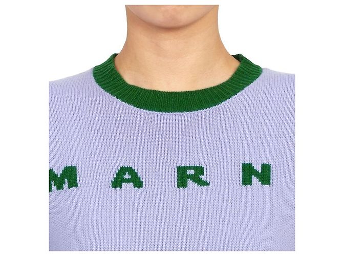 Marni Strickware für Kinder (von Erwachsenen tragbar) Blau - Ansicht 9