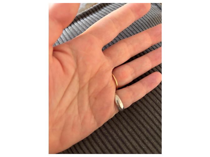 Chanel Camélia Ring aus Metall Silber - Ansicht 3