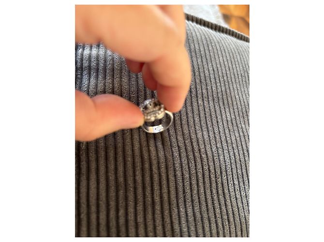 Chanel Camélia Ring aus Metall Silber - Ansicht 4