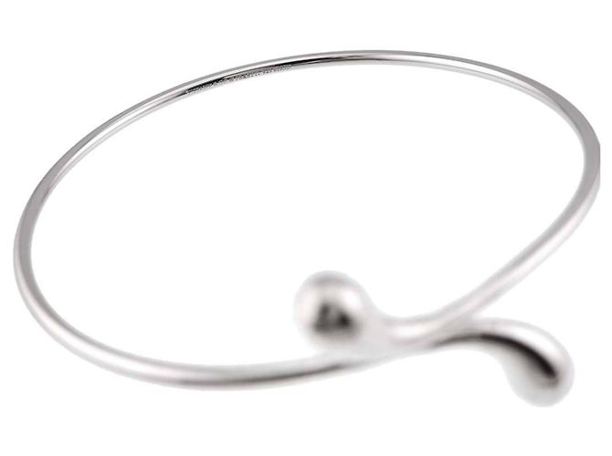 Bracciale rigido Tiffany & Co. Double Teardrop Argento - vista 5