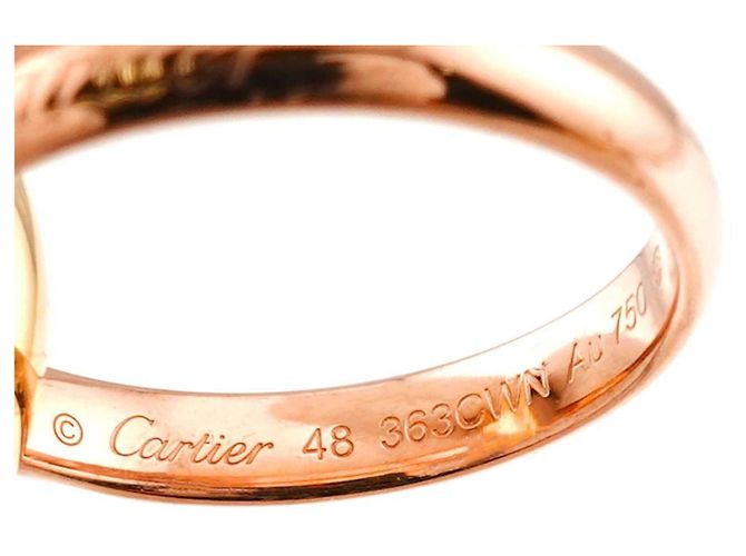 Anello Trinity Medium MM in oro 18K di Cartier - vista 3