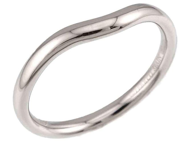 Tiffany & Co. geschwungener Ring aus Platin - Ansicht 5