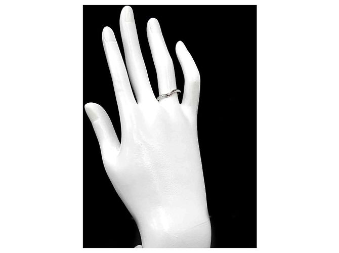 Tiffany & Co. geschwungener Ring aus Platin - Ansicht 7