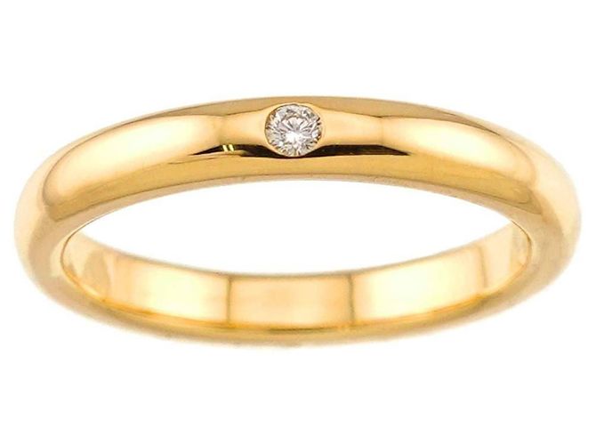 Anello stacking in oro giallo 18K di Tiffany & Co. D'oro - vista 2