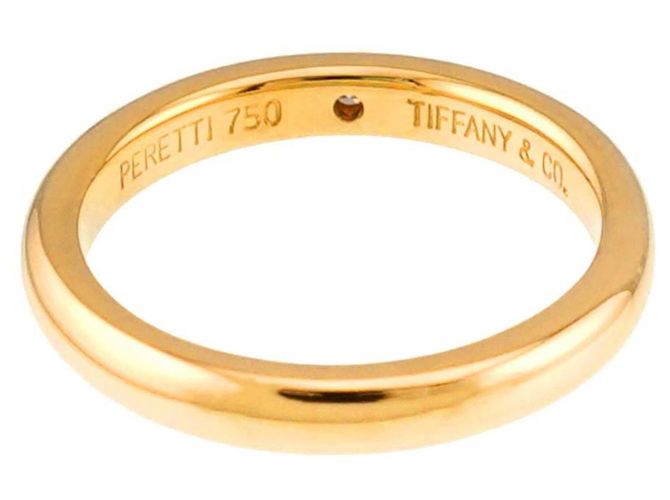 Anello stacking in oro giallo 18K di Tiffany & Co. D'oro - vista 3