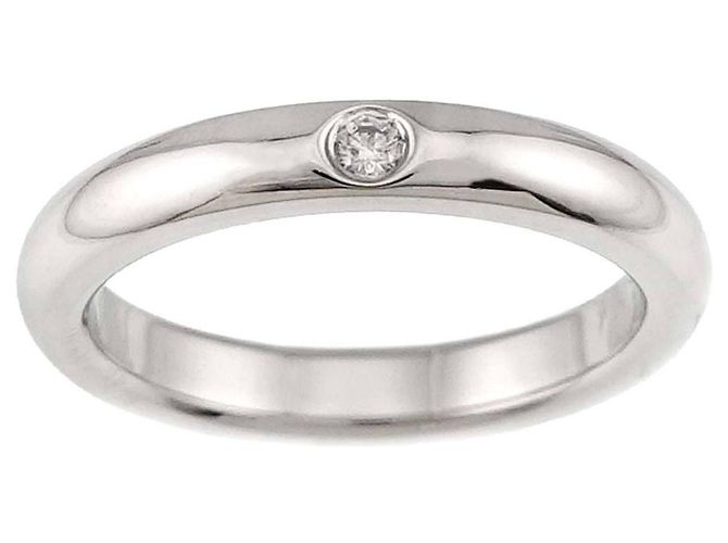 Anello stacking in platino Tiffany & Co. - vista 2