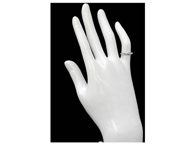 Anello stacking in platino Tiffany & Co. - vista 6
