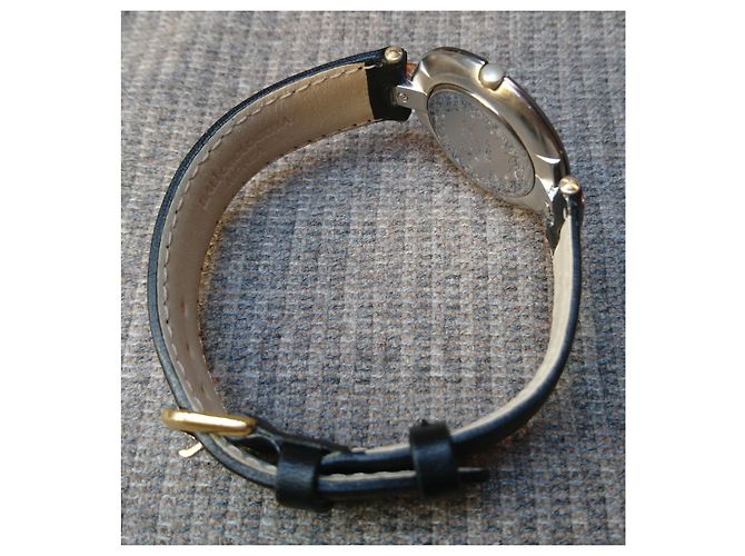 Autre Marque Relógio Quartz Rado Coupole ref. 129.4075.4 Preto Dourado - vista 8