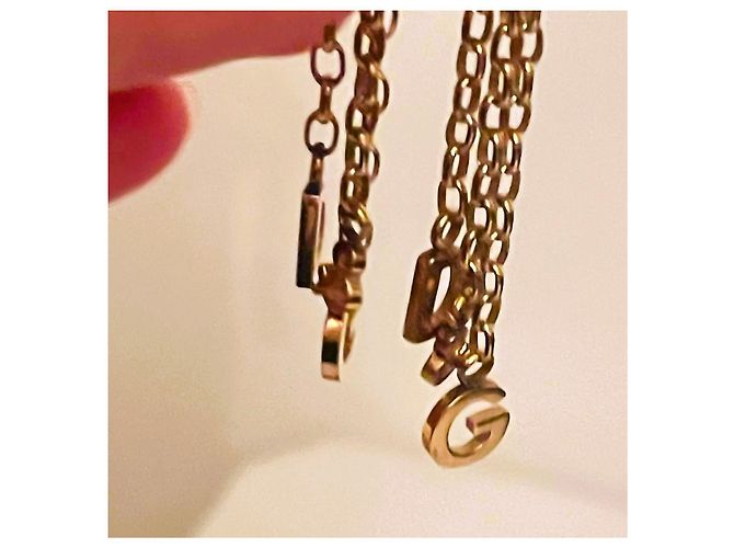 Dolce & Gabbana goldfarbene Logo-Ohrringe Golden - Ansicht 12