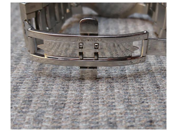 Relógio Movado Museum Quartz Aço Ref. 84 G1 1898 Prata - vista 12