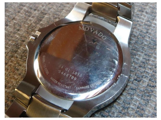 Relógio Movado Museum Quartz Aço Ref. 84 G1 1898 Prata - vista 4