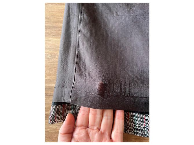 Conjunto de tweed Christian Dior Multicor Cinza - vista 7