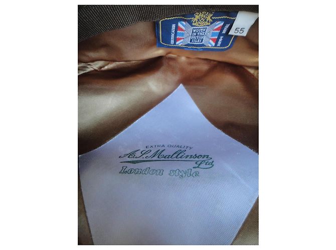 Autre Marque Boina A.S. Mallinson em tweed multicolorido Marrom Multicor - vista 7