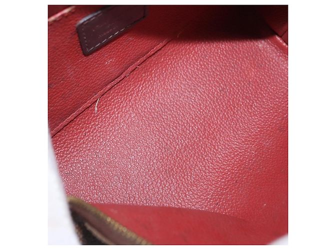 LOUIS VUITTON Damier Ebene Pochette Cosmetic PM Pochette N47516 LV Auth 192303 - vista 10