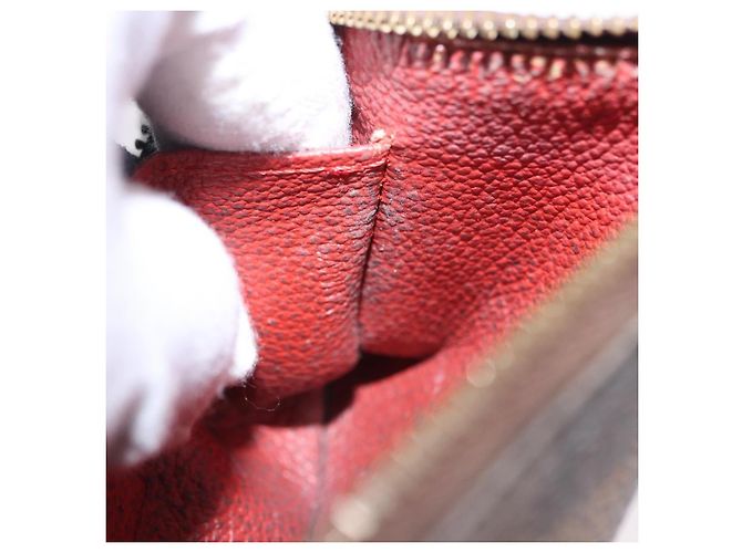 LOUIS VUITTON Damier Ebene Pochette Cosmetic PM Pochette N47516 LV Auth 192303 - vista 12