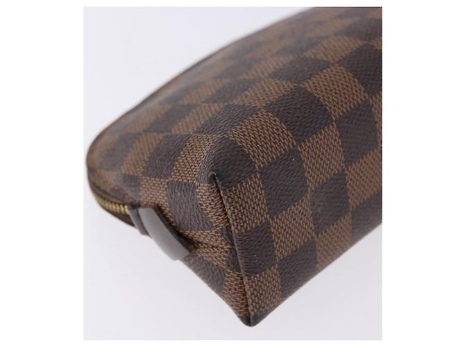 LOUIS VUITTON Damier Ebene Pochette Cosmetic PM Pochette N47516 LV Auth 192303 - vista 15