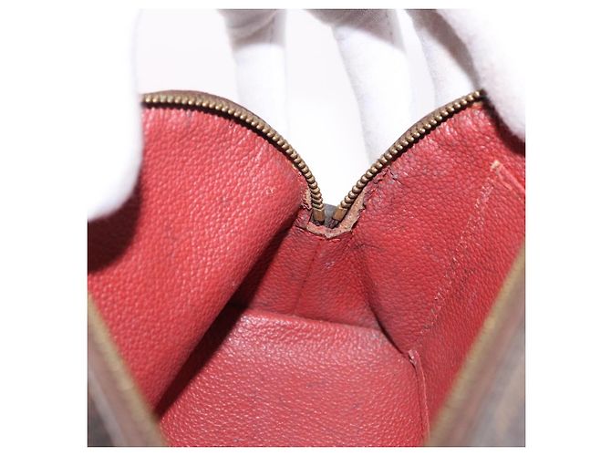 LOUIS VUITTON Damier Ebene Pochette Cosmetic PM Pochette N47516 LV Auth 192303 - vista 18