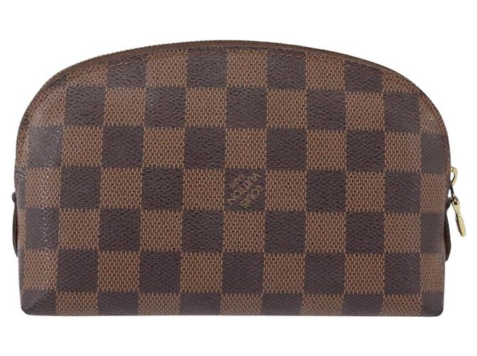 LOUIS VUITTON Damier Ebene Pochette Cosmetic PM Pochette N47516 LV Auth 192303 - vista 2